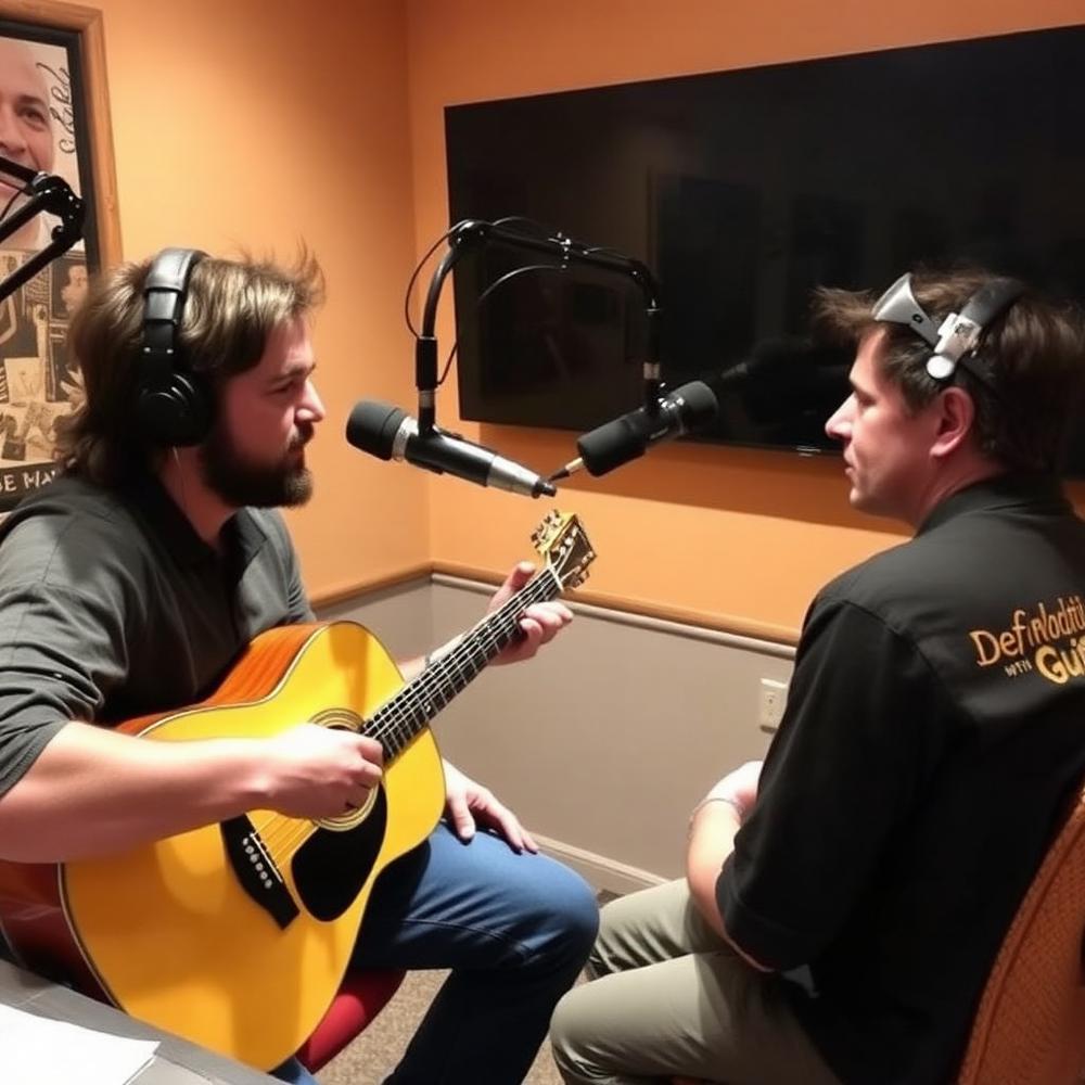 Entrevista com artistas locais em nosso programa.
